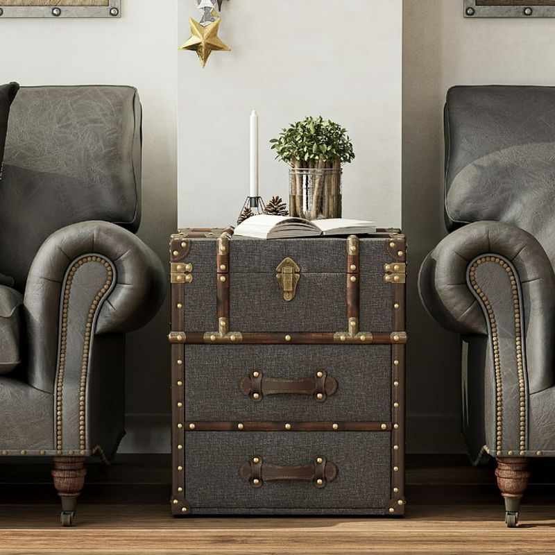 Trunks Used As End Tables