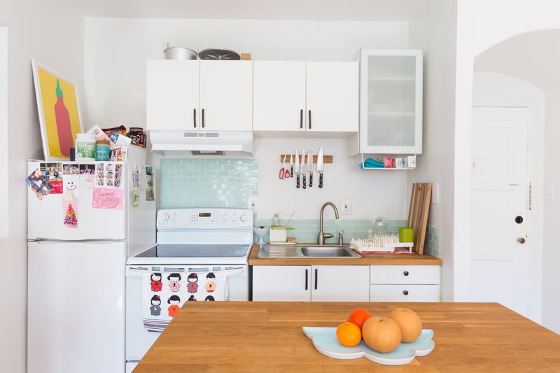 Smart Studio Kitchen with Fold-Down Table
