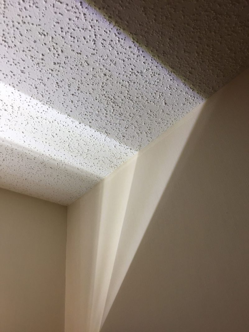 Old-School Popcorn Ceilings