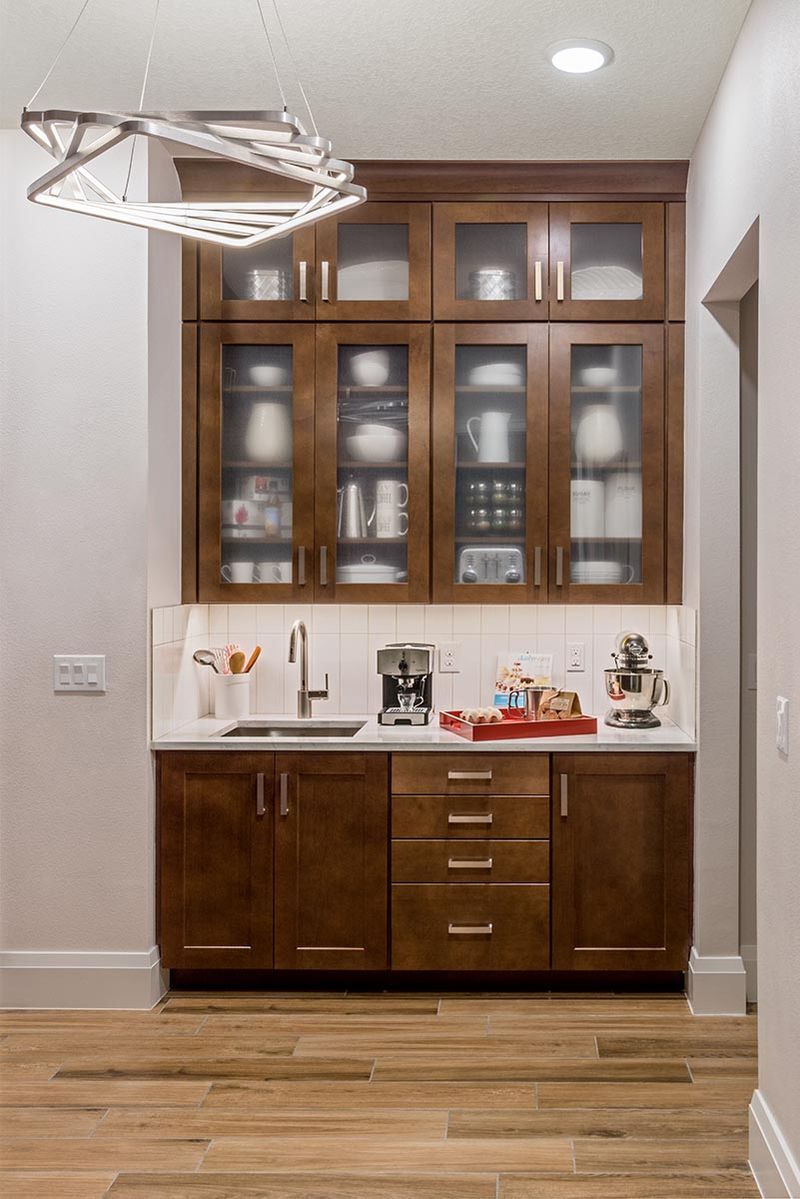 Cabinet Clutter on Display