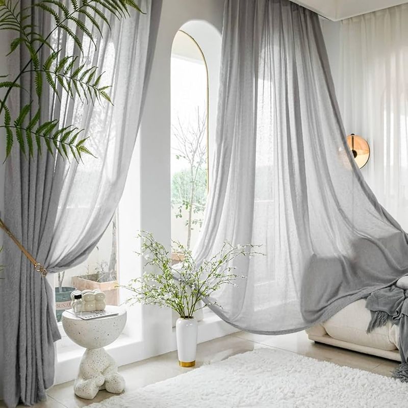 Swap Heavy Curtains for Sheers