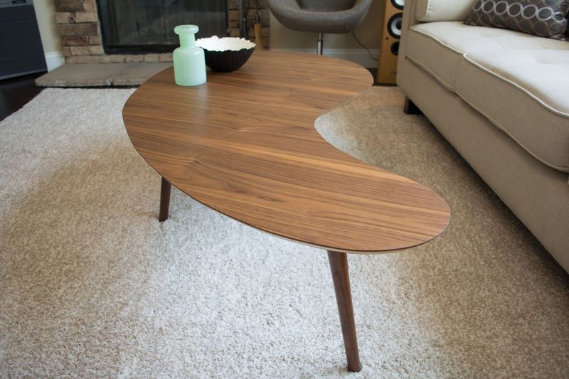 Kidney-Shaped Coffee Tables