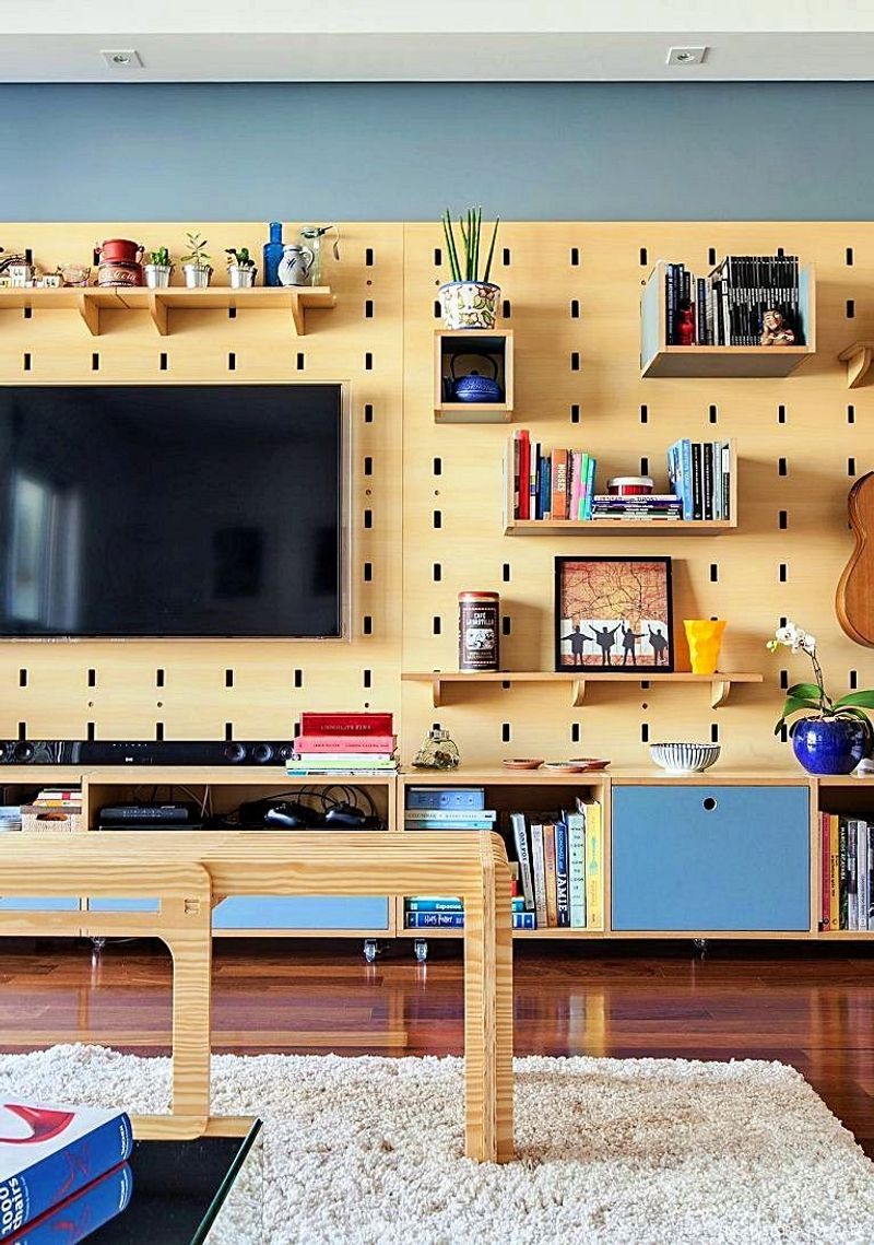 Pegboard Storage Walls