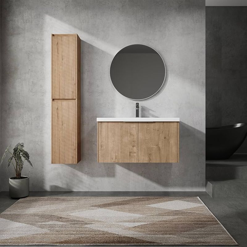 Floating Linen Cabinet