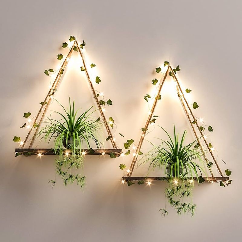 Suspended Plant Shelf