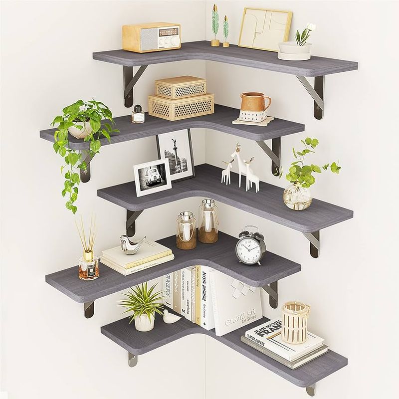 Corner Floating Shelves