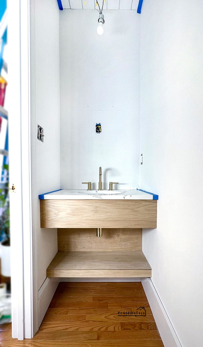 Narrow Floating Console