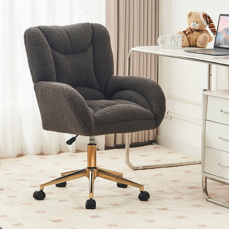 Velvet Swivel Chair