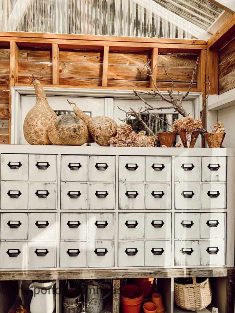 Apothecary-Style Cabinet