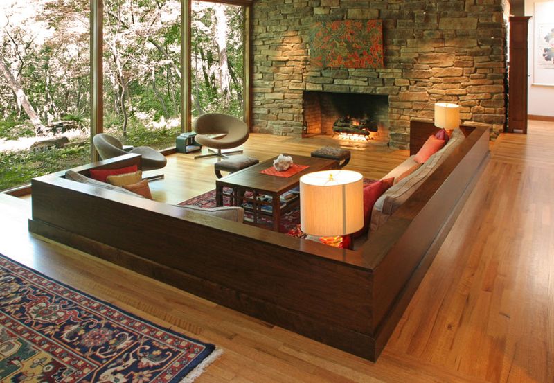 Sunken Living Rooms