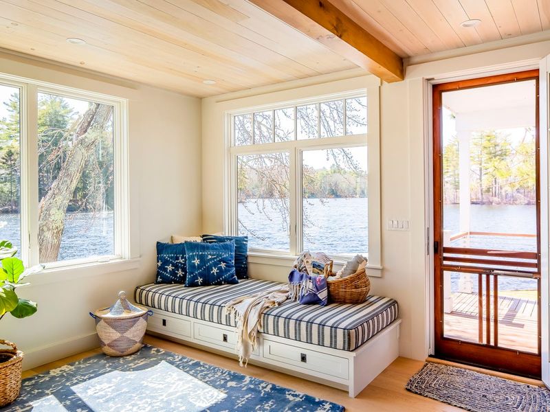 Incorporate the Vent Into a Window Seat