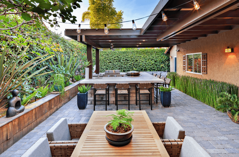 Backyard Patio Creation