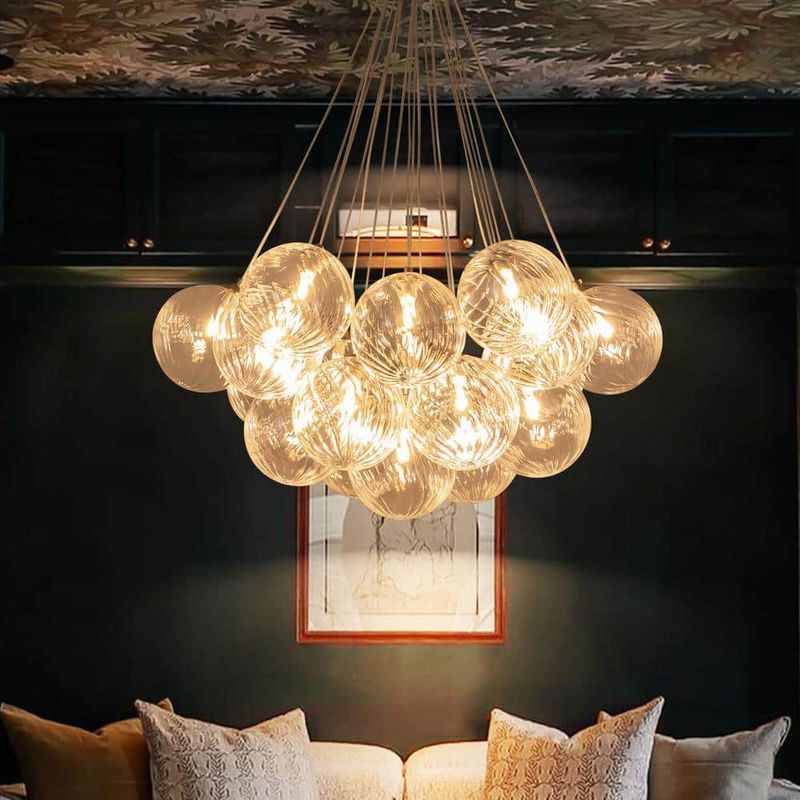 Cluster Globe Chandeliers
