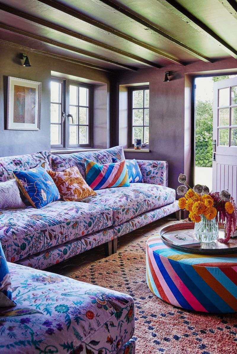 Oversized Furniture in Tiny Spaces