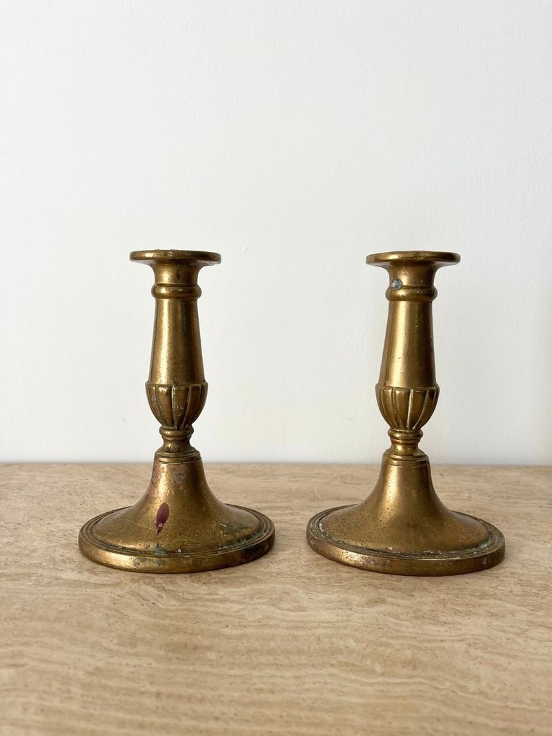 Brass Candleholders
