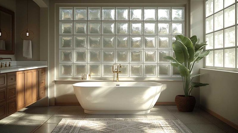 Frosted Glass Block Windows