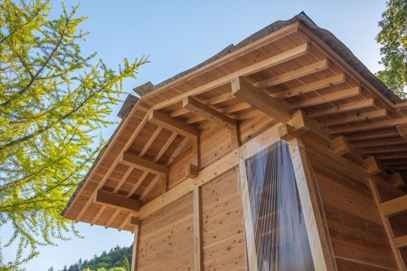 Off-Grid Hideaway with Timber Frame Bones