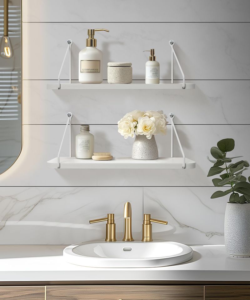 Add a Pop Through Open Shelving