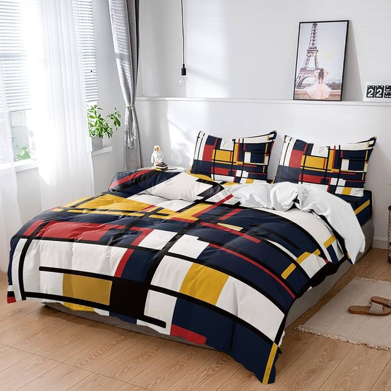 Mondrian-Inspired Textiles