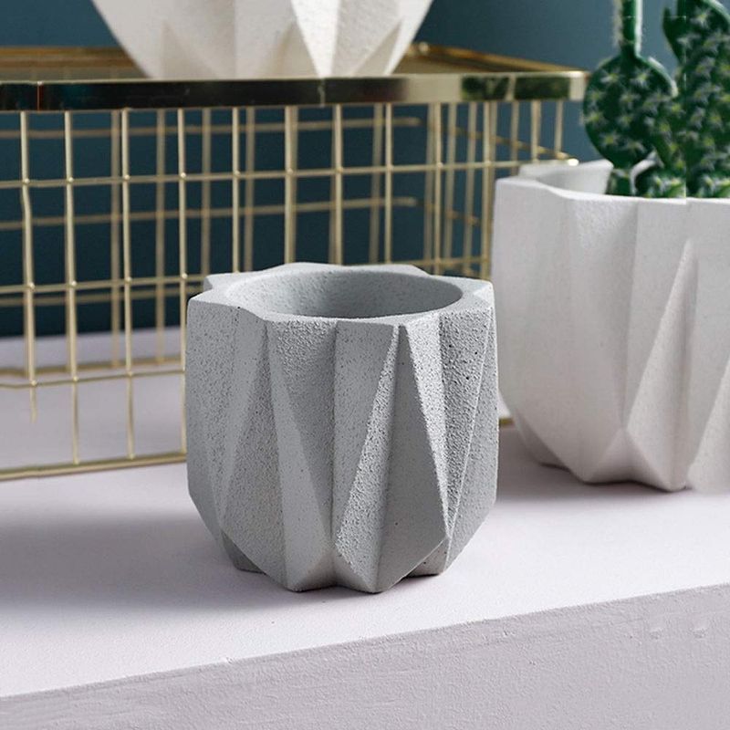 Concrete Minimalist Containers