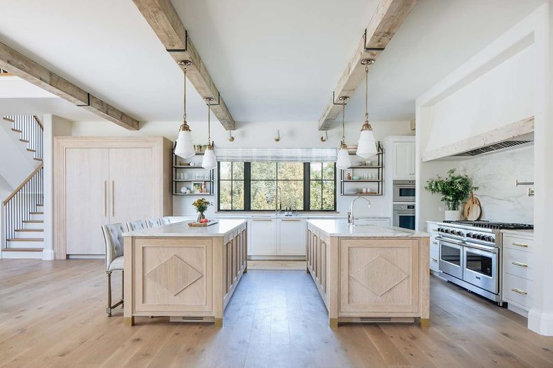 Double Islands Designed for Entertaining