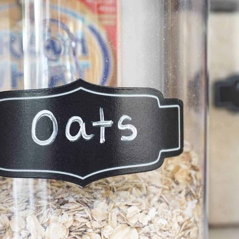 Overcomplicated Chalkboard Labels