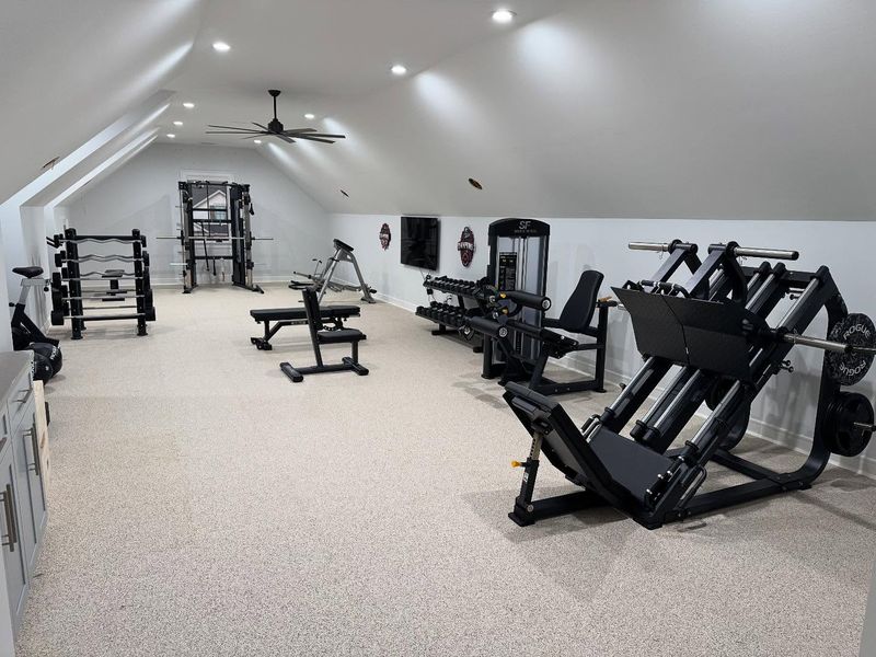 Over-The-Top Home Gyms