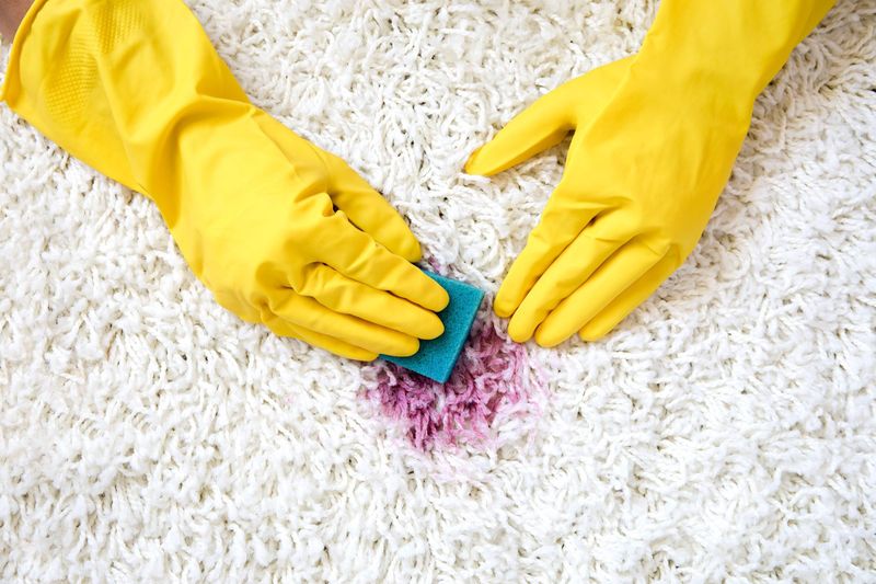 Wall-to-Wall White Carpeting