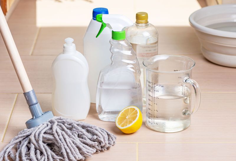 Using Multiple Cleaning Products