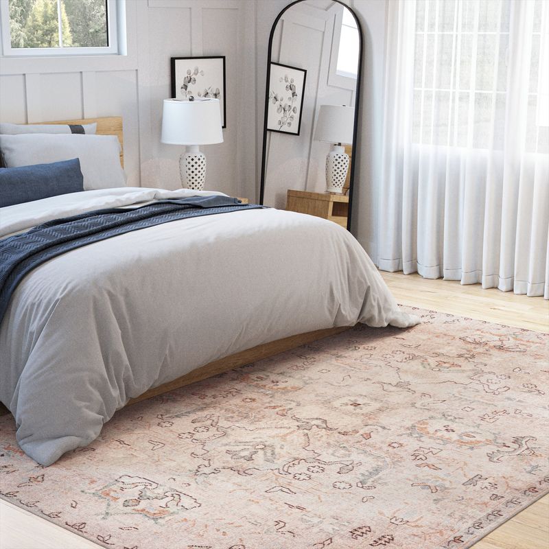 Opted for a Low-Pile Wool Rug