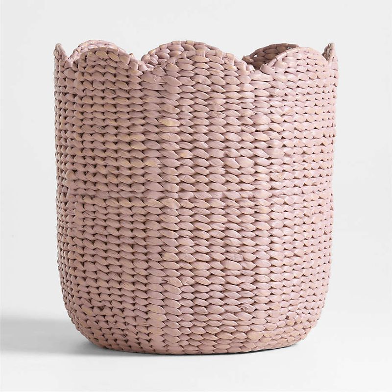 Sorbet-colored storage baskets