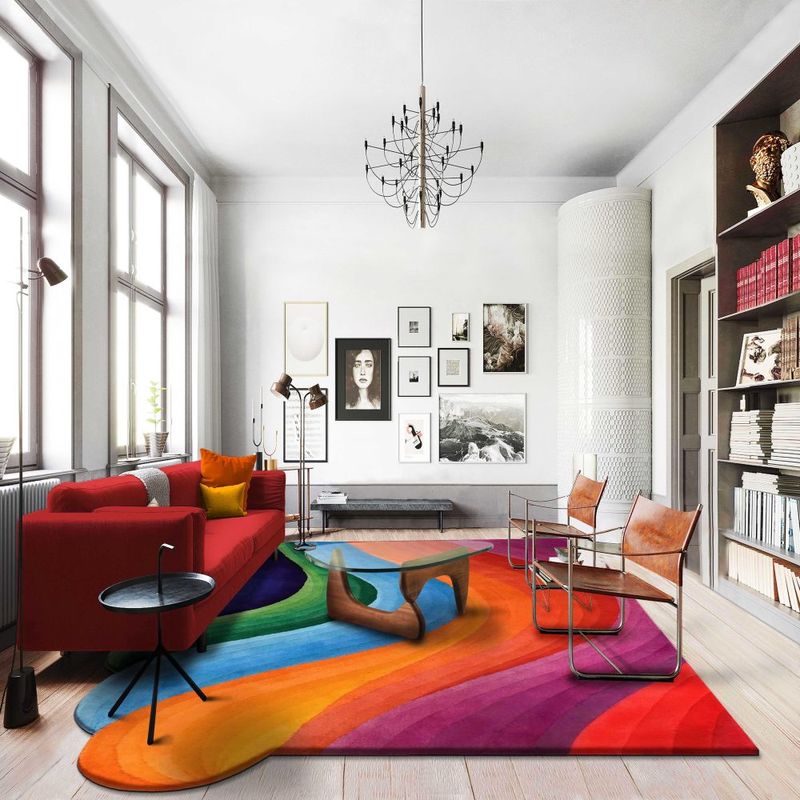 Add a Bold Area Rug