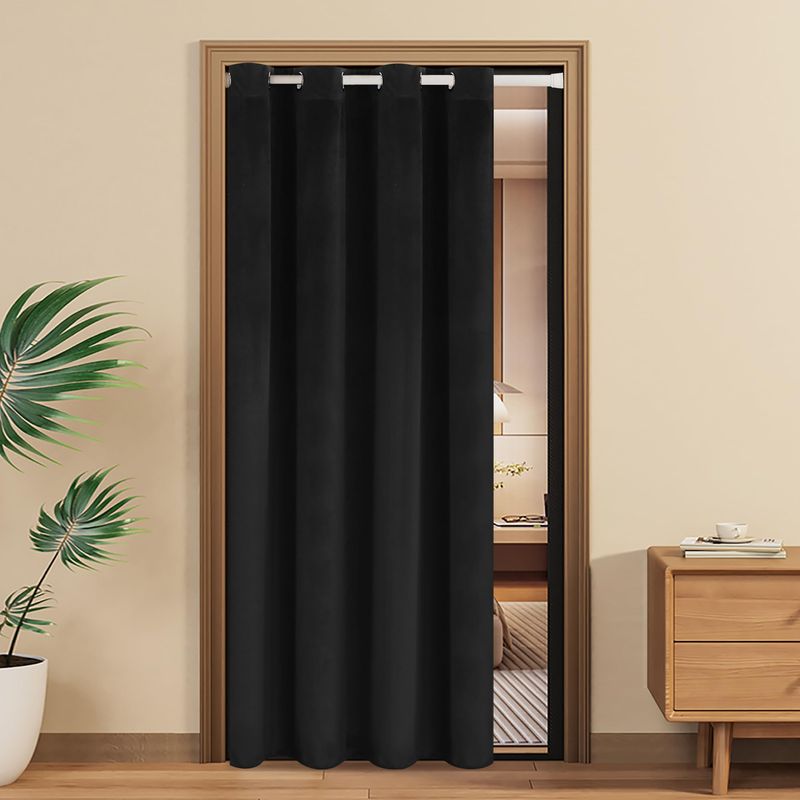 Use Velvet Curtains Instead of Doors