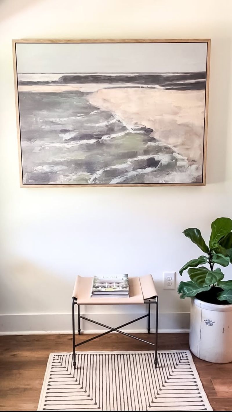 Hang Art At Eye Level