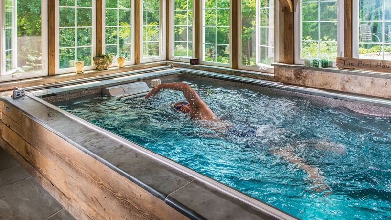 Allows for swim training and therapy sessions