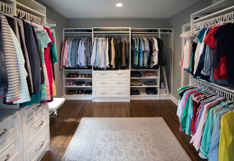 Removing Closets for More Floor Space
