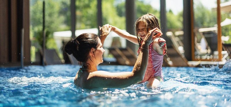 Provides a safe swimming environment for kids