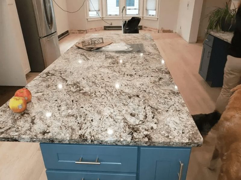 Busy Patterned Granite Tops