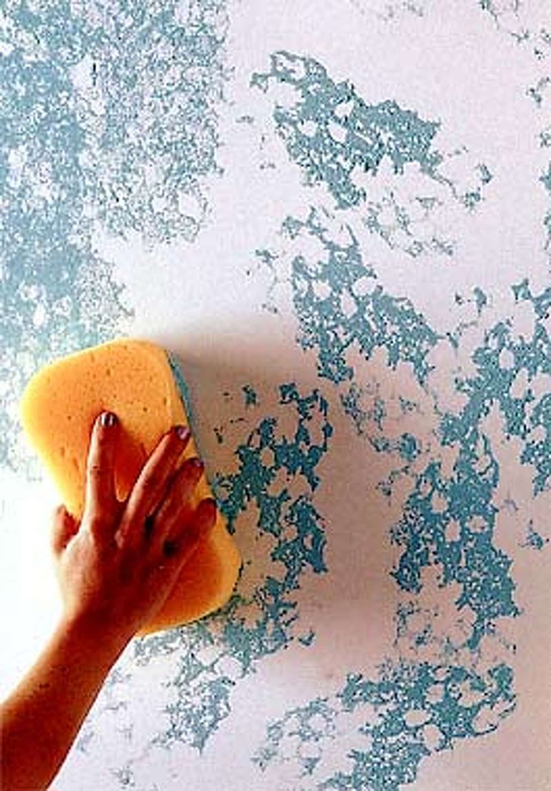 Faux Finish Walls (Sponging, Rag Rolling)
