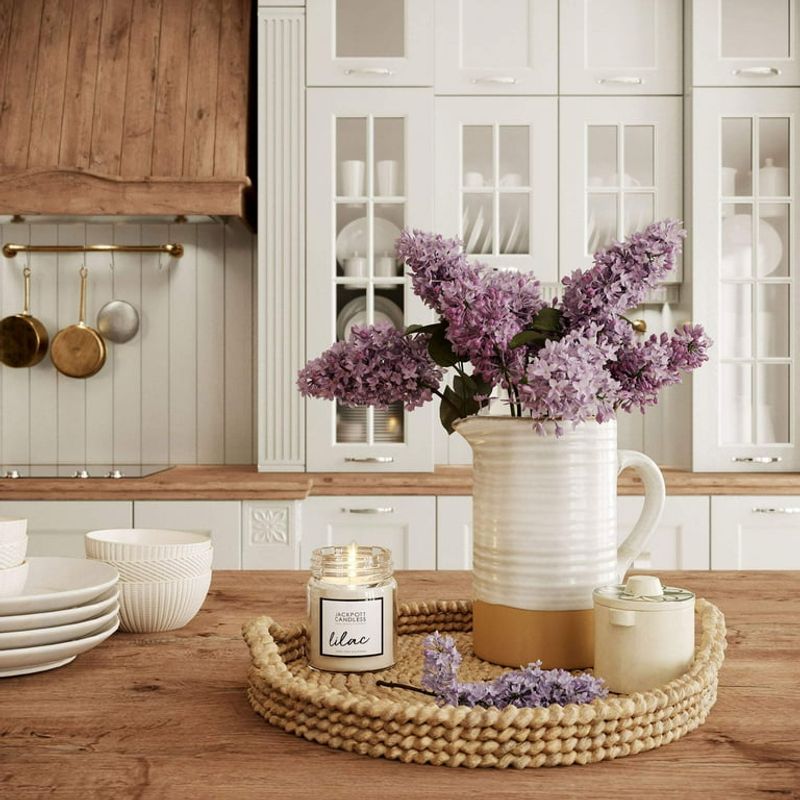 Ceramic Pitchers as Vases