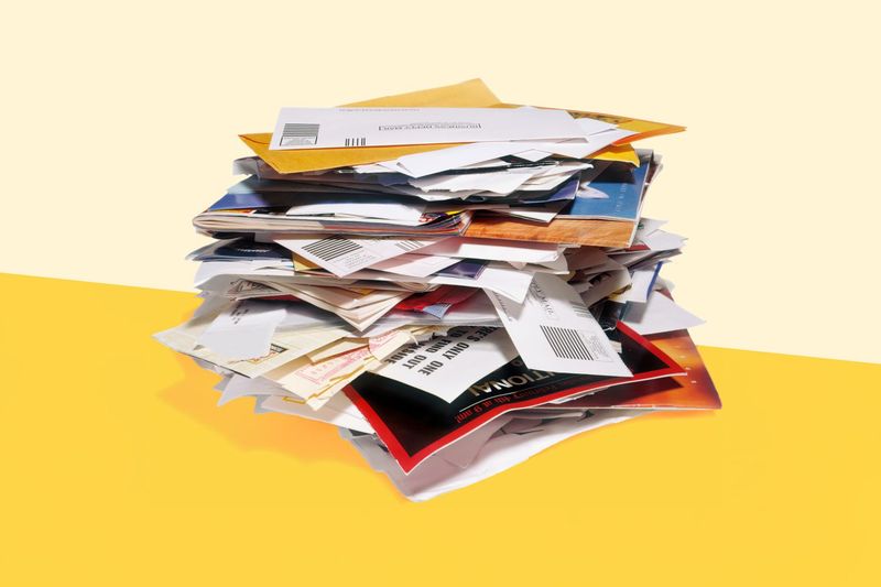 Piling Up Unsorted Mail