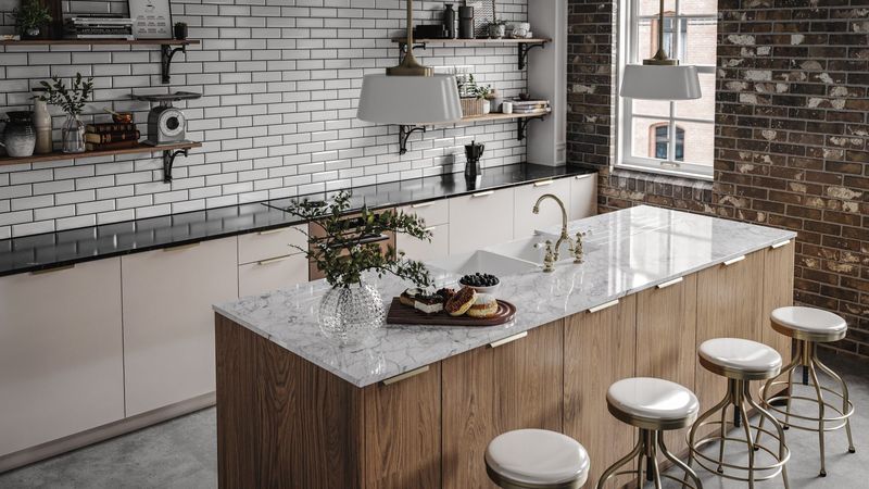 Mix smooth and tactile surfaces