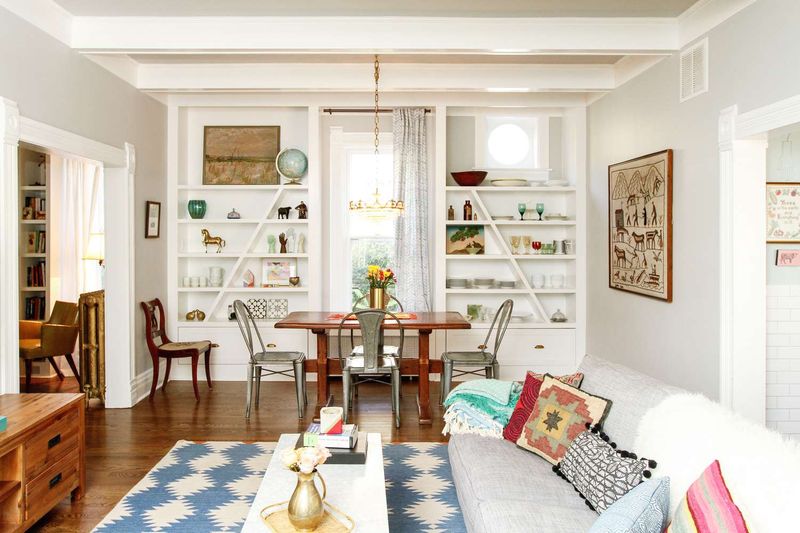 Living Rooms Shrunk as Family Rooms Grew