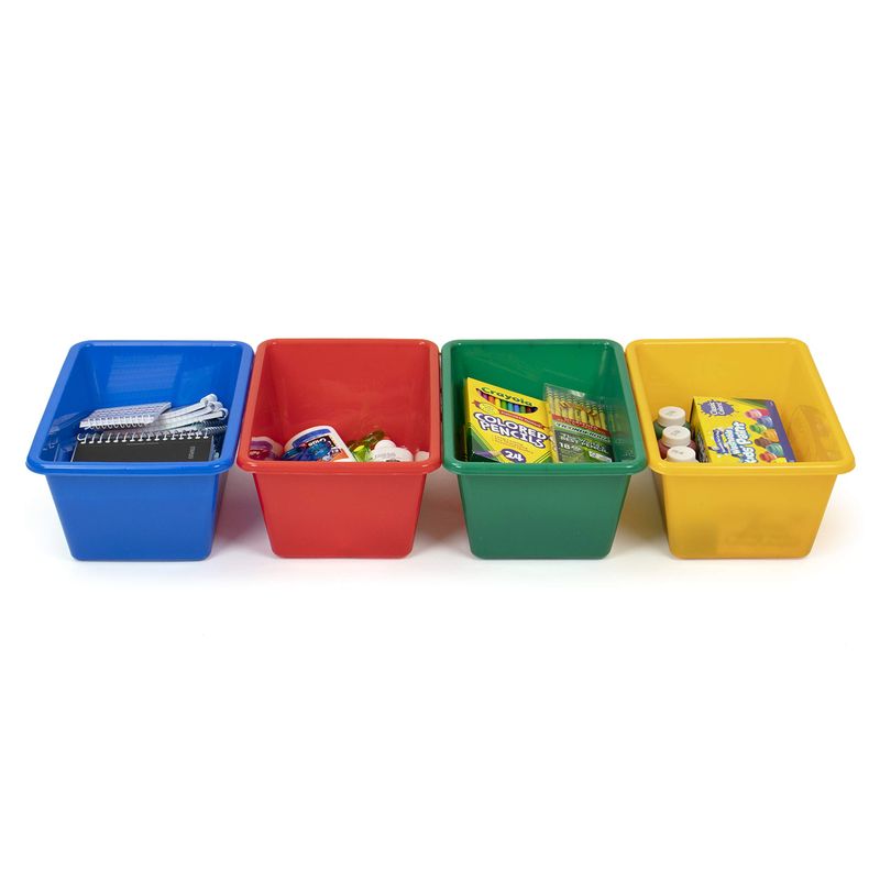 Color-coded bins