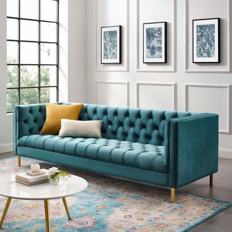 Performance Velvet Couch