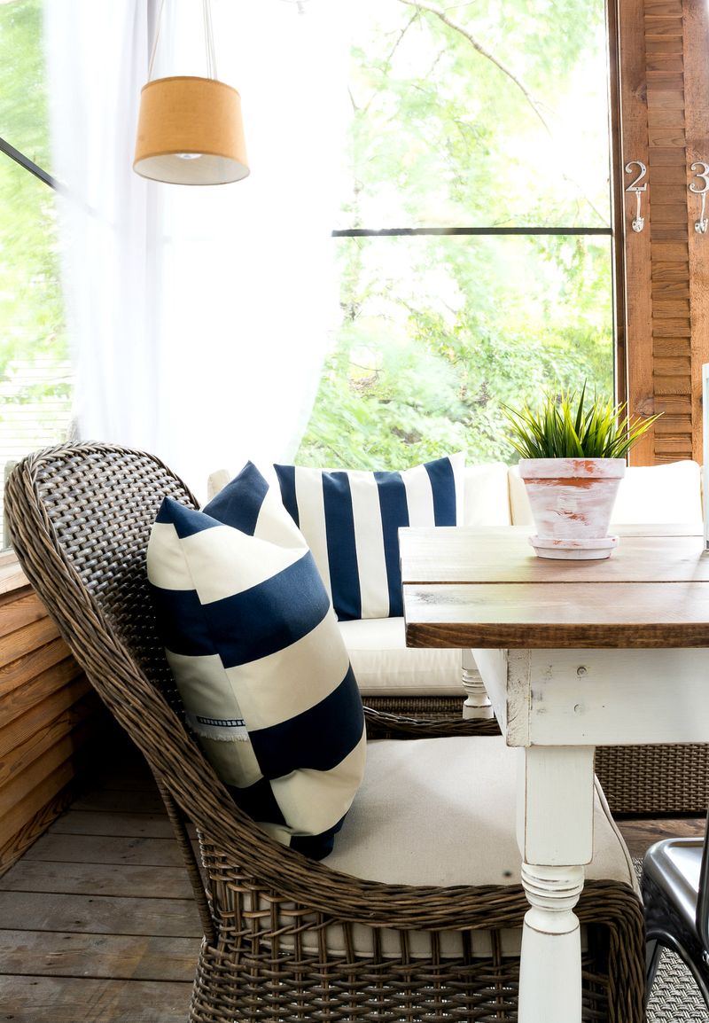 Navy And White Striped Everything