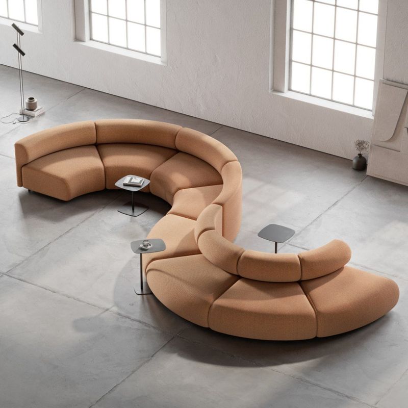 Curved Modular Sofa