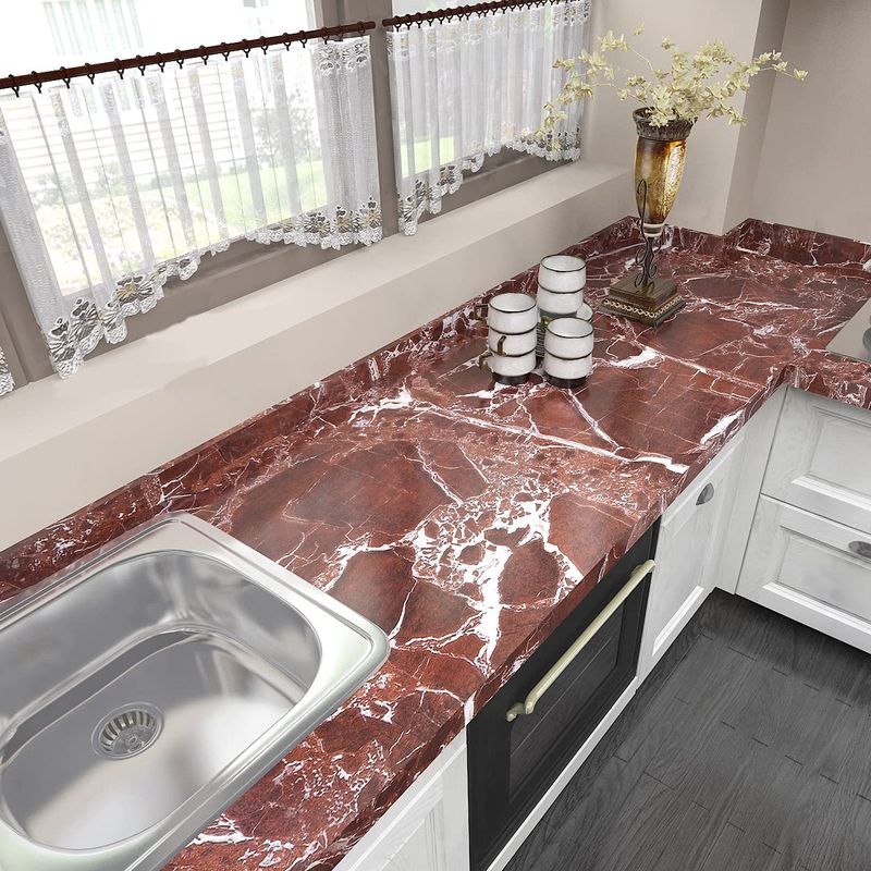 Contact Paper Countertop Wizardry