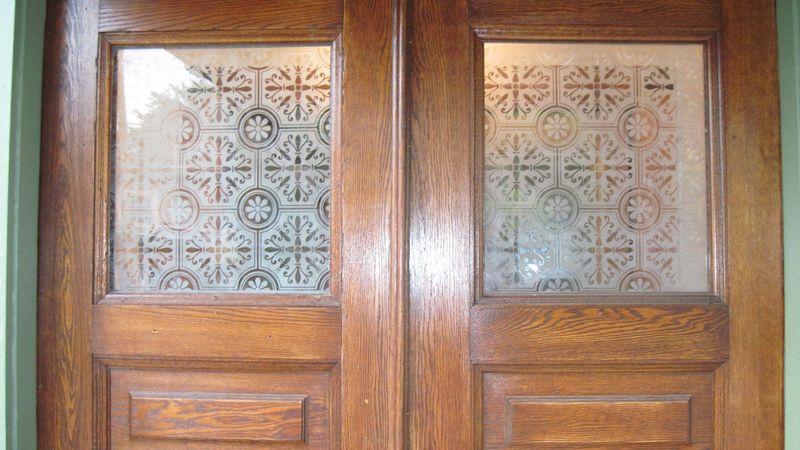 Etched Glass Front Doors