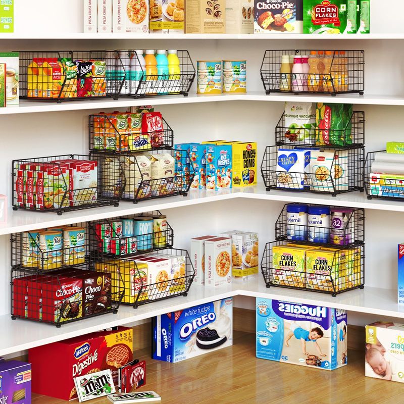 Stackable Bins for Snacks